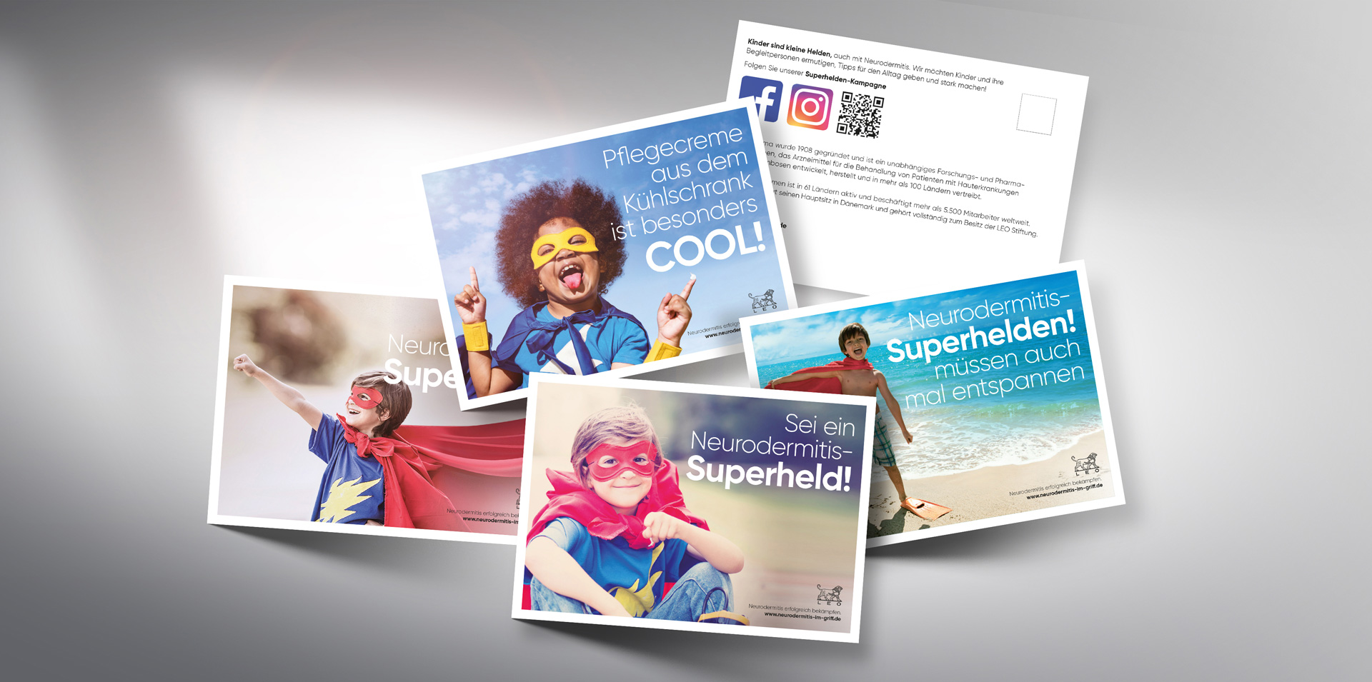 Leo Pharma Slideshow Postkarten