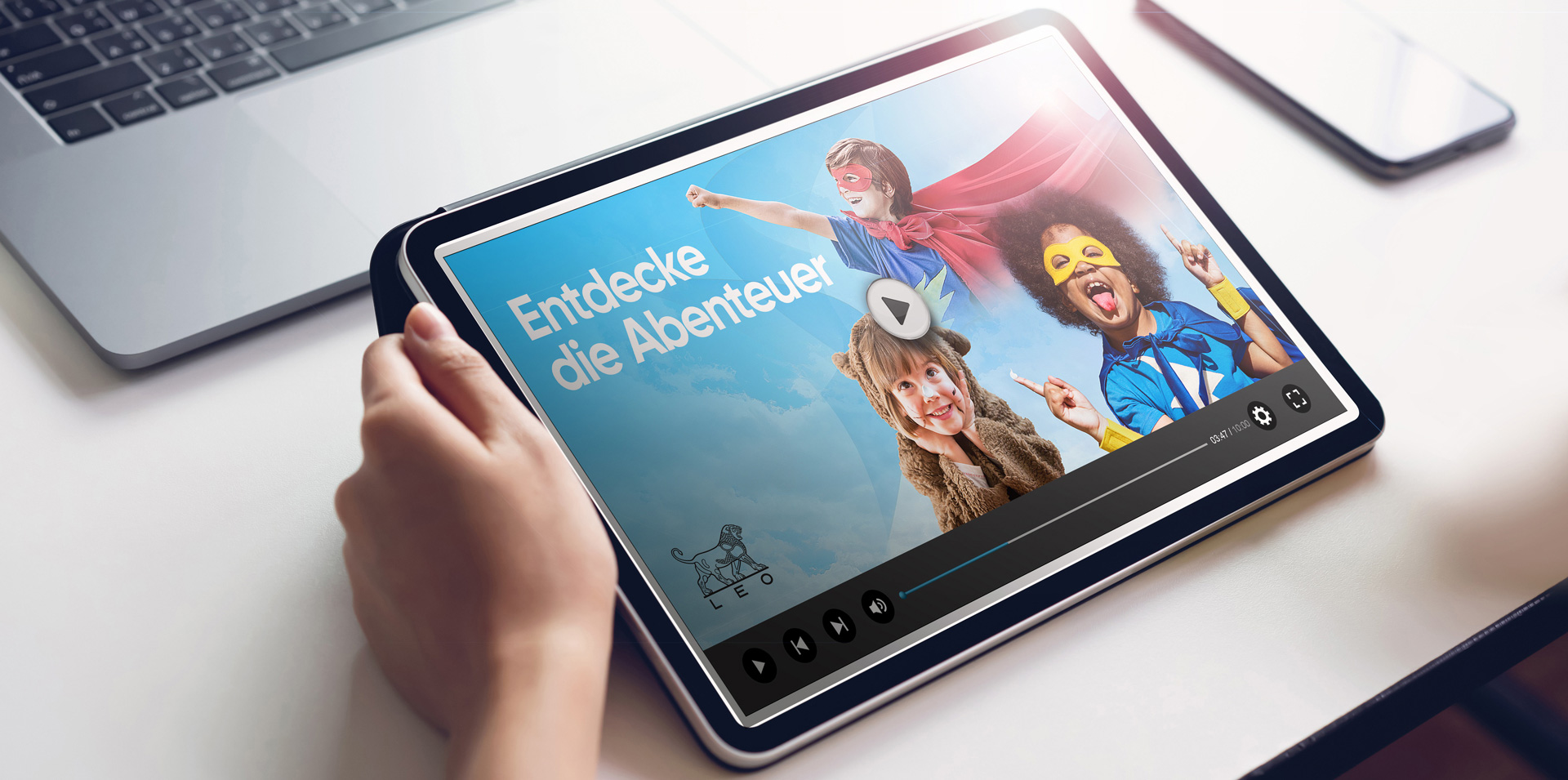 Leo Pharma Slideshow Animation Ipad