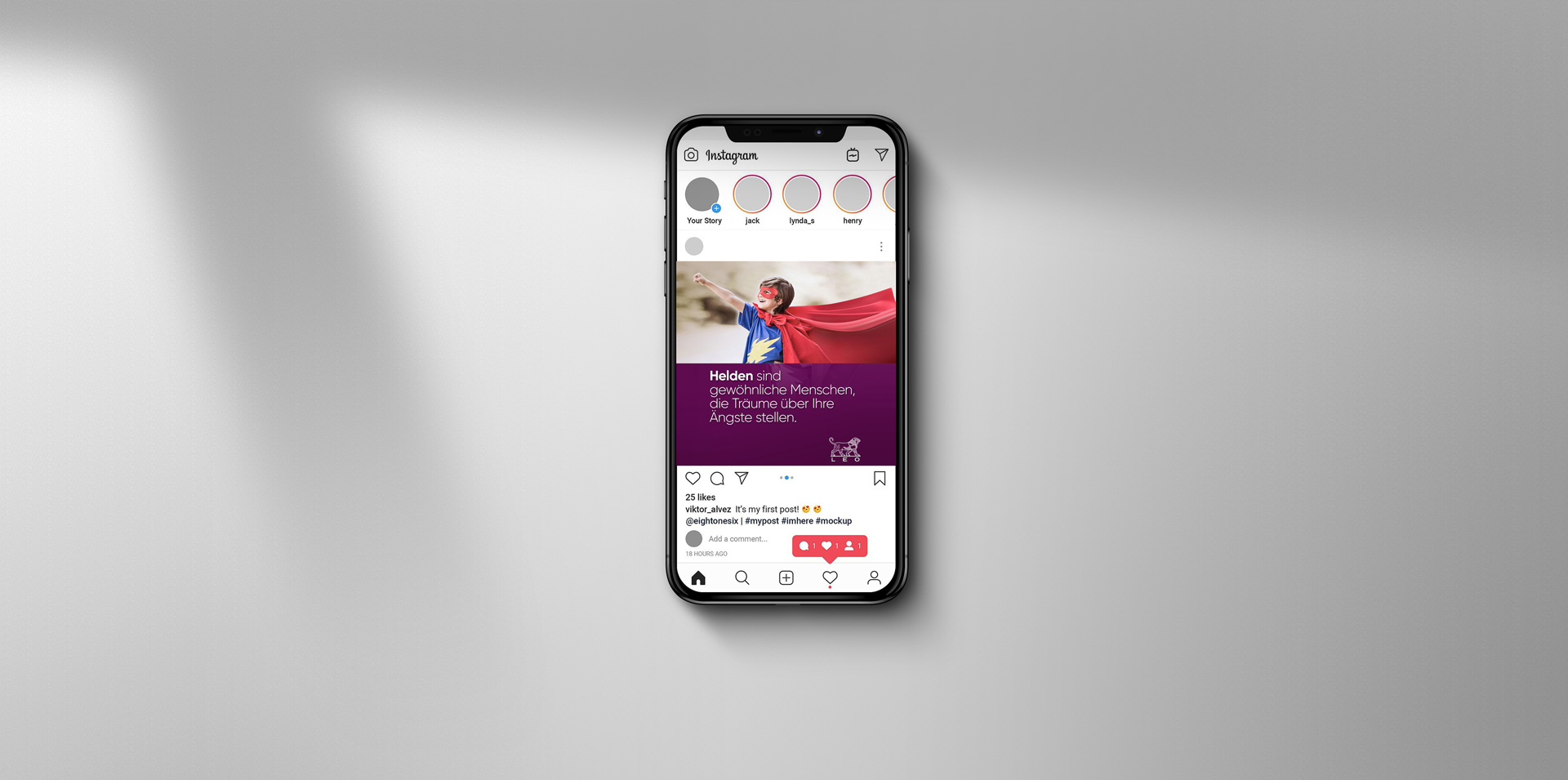 Leo Pharma Slideshow Handy