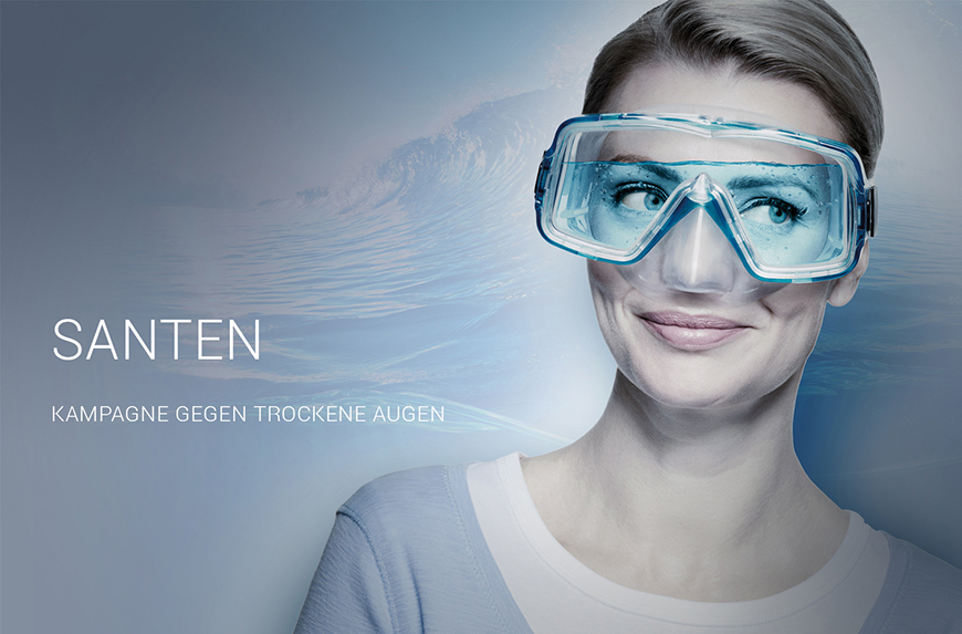 Santen Dry Eye Kampagne