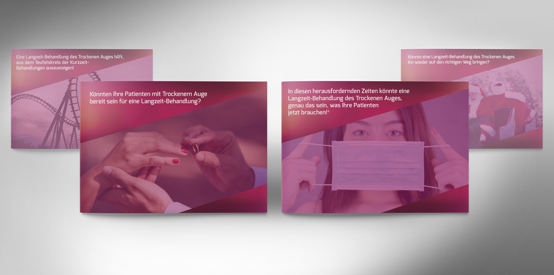 Santen Teufelskreis Kampagne Slideshow Mailings