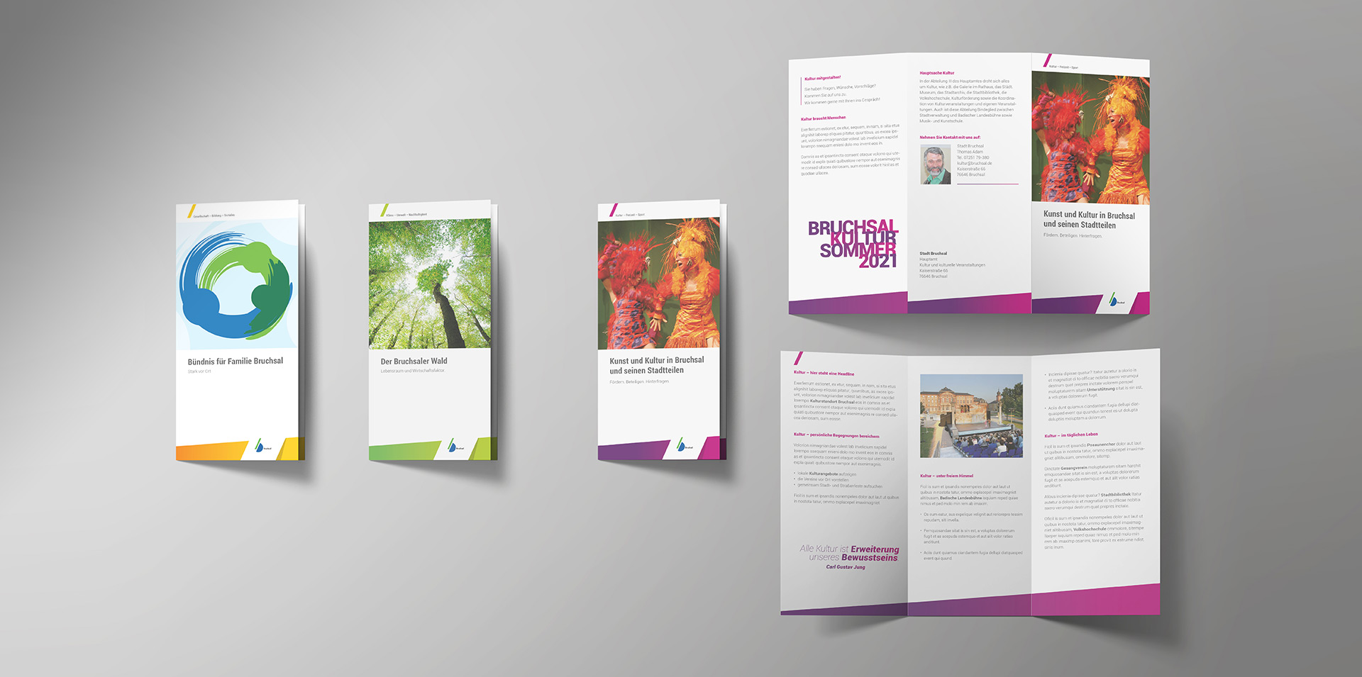 Stadt Bruchsal Slideshow Flyer