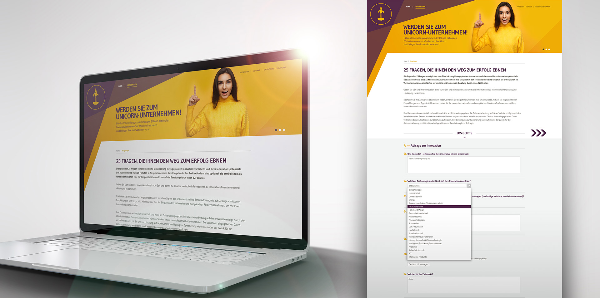 Steinbeis Slideshow Formular